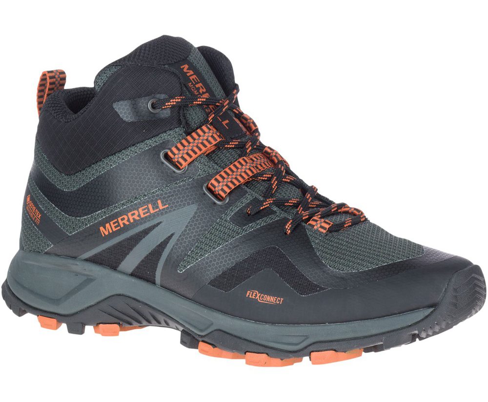 Kozaki Merrell Męskie Szare - Mqm Flex 2 Mid Gore-Tex® - 465297-ZAK